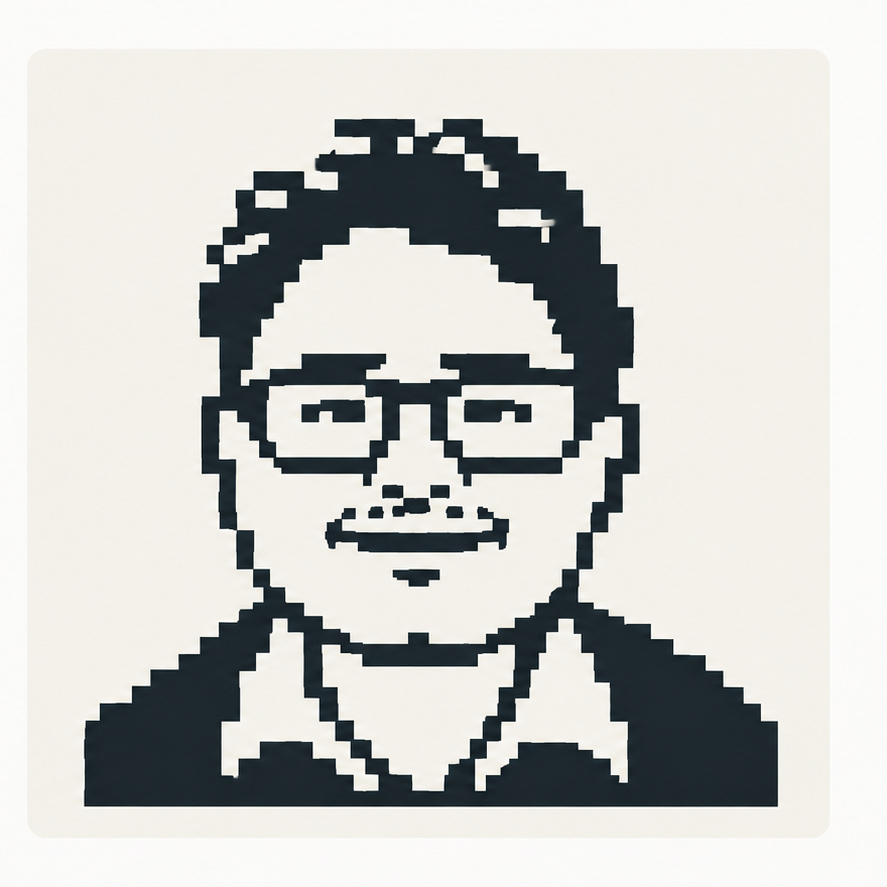 Retrato ilustrado de Joshua Kunst
